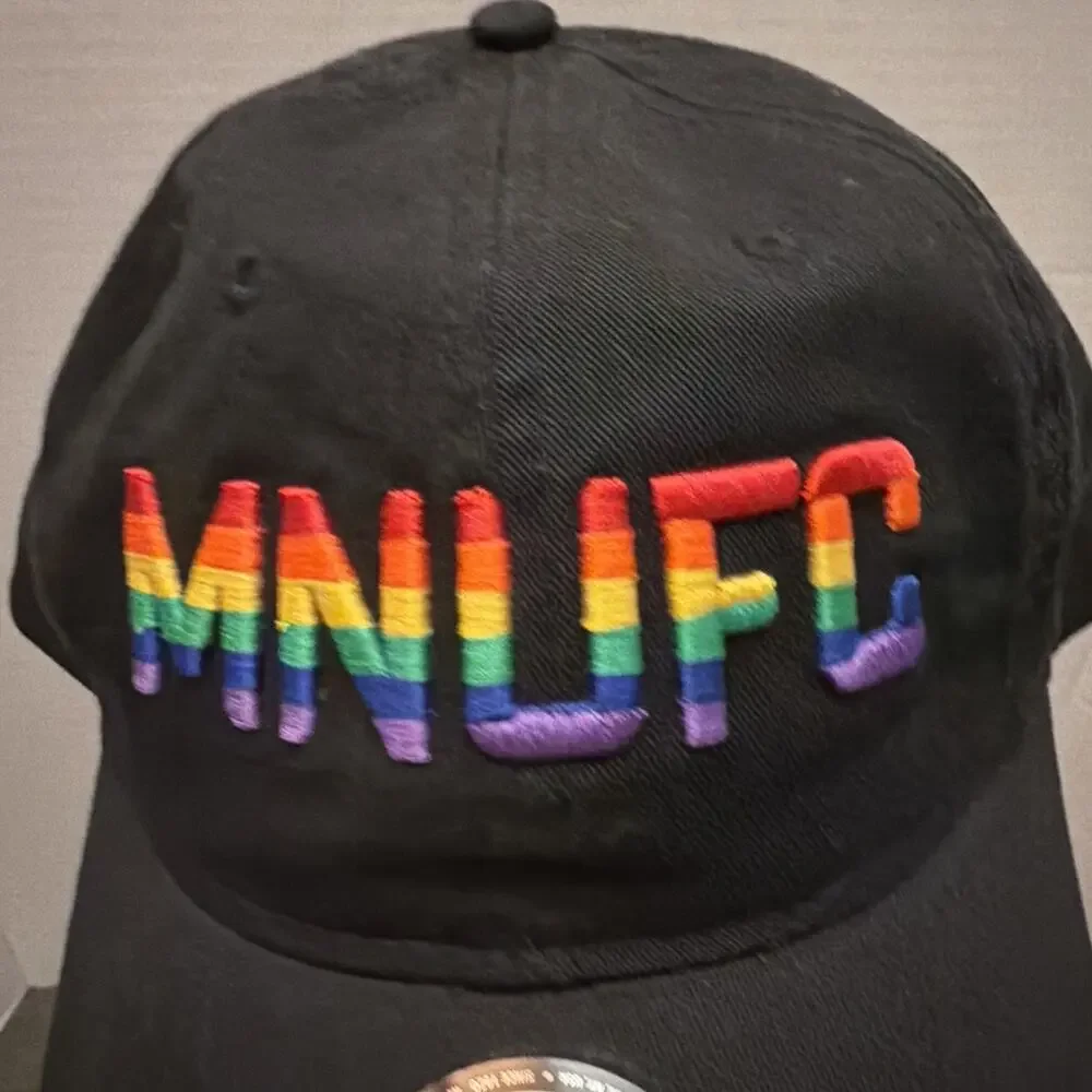 Minnesota United FC New Era Pride 9TWENTY Adjustable Hat - Black